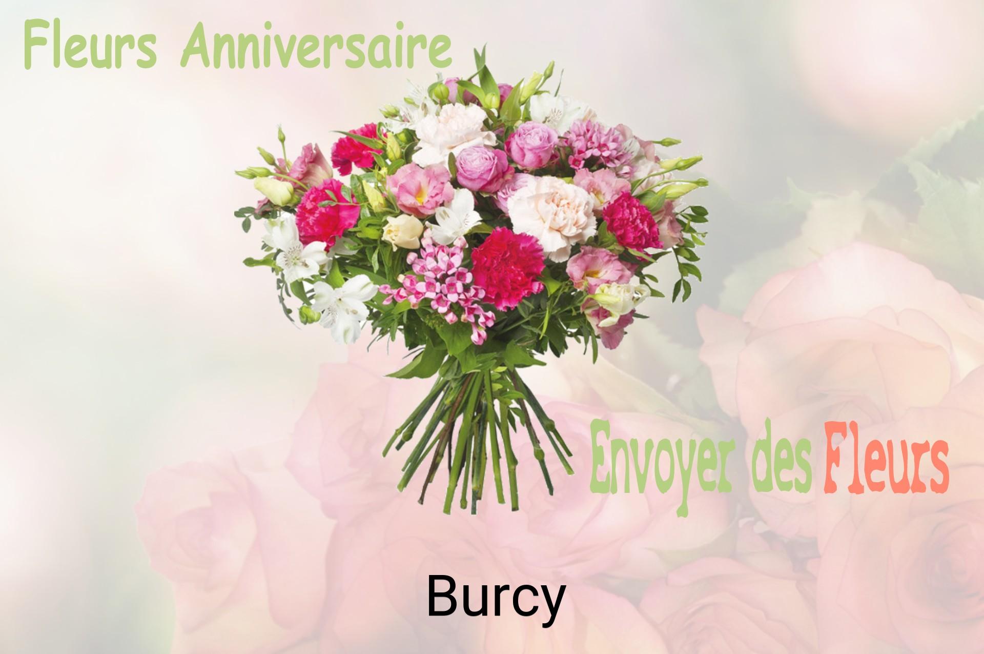 Bouquet de fleurs d’anniversaire livré à Burcy
