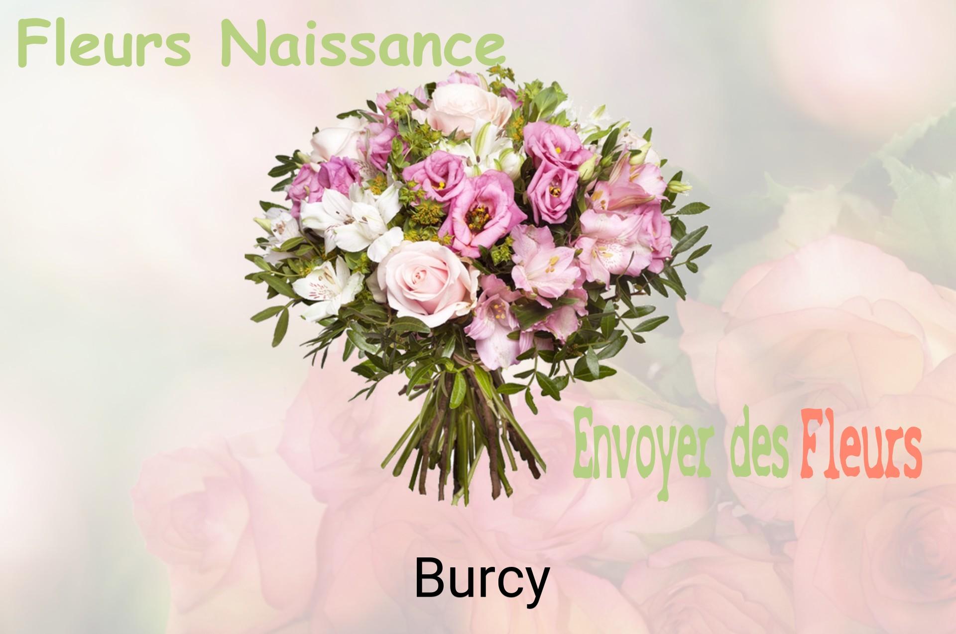 Bouquet de fleurs de naissance livré à Burcy
